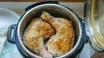 Pressure Cooker Chicken Legs with Herb Rub Pressure Cooker Chicken Legs with Herb Rub