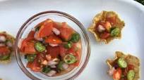 Tomato and Cucamelon Salsa Tomato and Cucamelon Salsa