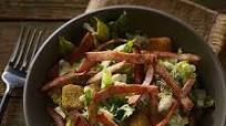 Canadian Bacon Caesar Salad Canadian Bacon Caesar Salad