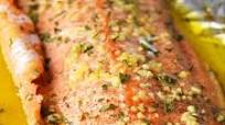 Garlic Butter Steelhead Trout in Foil Garlic Butter Steelhead Trout in Foil