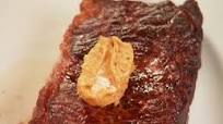 Seared Strip Steaks with North African-Spiced Butter Seared Strip Steaks with North African-Spiced Butter
