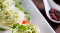 Guacamole Deviled Eggs Guacamole Deviled Eggs