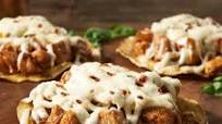 Pepper Jack Chili Chicken Tostadas Pepper Jack Chili Chicken Tostadas