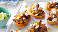 Southwestern Pulled Pork Crostini Southwestern Pulled Pork Crostini