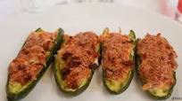 Stuffed Jalapeno Peppers with Ground Beef