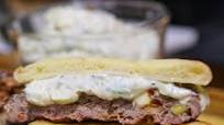 MEDITERRANEAN LAMB BURGER MEDITERRANEAN LAMB BURGER