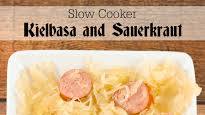 Slow Cooker Kielbasa and Sauerkraut Slow Cooker Kielbasa and Sauerkraut