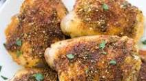 Baked Chicken Thighs Baked Chicken Thighs