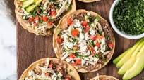 Slow Cooker Salsa Verde Chicken Tostadas Slow Cooker Salsa Verde Chicken Tostadas