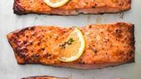 High Protein Baked Salmon High Protein Baked Salmon