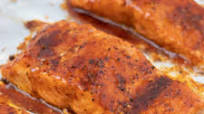 Maple-Barbecue Salmon (Oven or Grill) Maple-Barbecue Salmon (Oven or Grill)