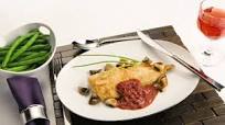 Aldi's Haddock with Red Onion Sauce & Sautéed Mushrooms Aldi's Haddock with Red Onion Sauce & Sautéed Mushrooms