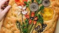 Garlic and Rosemary Garden Focaccia Garlic and Rosemary Garden Focaccia