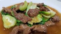 Recipe of Award-winning Chinese Beef in Oyster Sauce with Bok Choy Recipe of Award-winning Chinese Beef in Oyster Sauce with Bok Choy