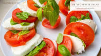 Easy Keto Caprese Salad Easy Keto Caprese Salad