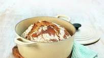 Eltefritt grytebrød med frø Eltefritt grytebrød med frø