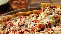 Easy Deep-Dish Pizza w/ Shredded Mozzarella Easy Deep-Dish Pizza w/ Shredded Mozzarella