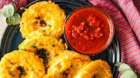 Baked Onion Cheese Rings Baked Onion Cheese Rings