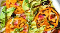 Healthy Avocado Caprese Salad (Dairy-Free) Healthy Avocado Caprese Salad (Dairy-Free)