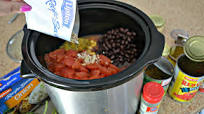 Easy Slow Cooker Chicken Black Bean Chili Easy Slow Cooker Chicken Black Bean Chili