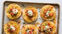 Double-Decker Beef-and-Bean Tostadas Double-Decker Beef-and-Bean Tostadas