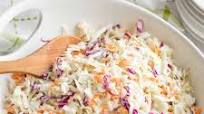 Healthy No Mayo Coleslaw Healthy No Mayo Coleslaw