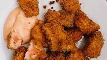 Darcie’s “Sitka Chicken” (Panko Fried King Salmon) Darcie’s “Sitka Chicken” (Panko Fried King Salmon)