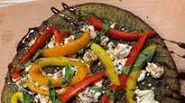 Pesto and Pepper Pizza Recipe Featuring Trader Joe’s Broccoli and Kale Pizza Crust Pesto and Pepper Pizza Recipe Featuring Trader Joe’s Broccoli and Kale Pizza Crust
