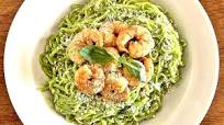 Avocado Pesto Pasta with Shrimp Avocado Pesto Pasta with Shrimp