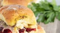 Turkey Cranberry Sliders Turkey Cranberry Sliders