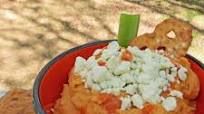 JARRIE's Hot Wing Hummus with Snack Factory® Pretzel Crisp® Dippers JARRIE's Hot Wing Hummus with Snack Factory® Pretzel Crisp® Dippers
