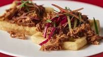 Pulled Pork topped Waffles Pulled Pork topped Waffles
