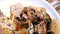 Pork Tenderloin Cordon Bleu with Mushroom-Mustard Cream Sauce Recipe Pork Tenderloin Cordon Bleu with Mushroom-Mustard Cream Sauce Recipe