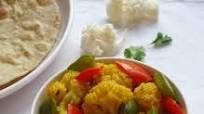 Cauliflower Capsicum Stir Fry recipe Cauliflower Capsicum Stir Fry recipe