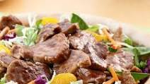 Asian Salad With Teriyaki Pork Tenderloin Asian Salad With Teriyaki Pork Tenderloin