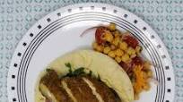 Smokey Mushroom Gyros with Chickpea Salad Smokey Mushroom Gyros with Chickpea Salad