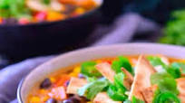 Vegetarian Enchilada Soup Vegetarian Enchilada Soup