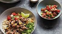 Slow Cooker Chicken Burrito Bowls Slow Cooker Chicken Burrito Bowls