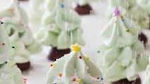 Meringue Christmas Trees Meringue Christmas Trees