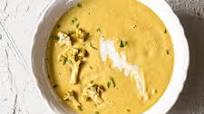 Curried Cauliflower Soup - with Coconut Milk. Curried Cauliflower Soup - with Coconut Milk.