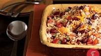 Aderezo de Arroz Basmati con Frutas Secas, Almendras Tostadas y Coco Aderezo de Arroz Basmati con Frutas Secas, Almendras Tostadas y Coco