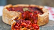 Vegan Chicago Style Deep Dish Pizza Vegan Chicago Style Deep Dish Pizza