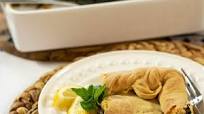 Spanakopita Horiatiki: Greek-Vegan Spinach Pie with Homemade Phyllo Dough Spanakopita Horiatiki: Greek-Vegan Spinach Pie with Homemade Phyllo Dough