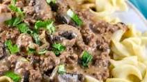 Ground Beef Stroganoff Ground Beef Stroganoff