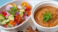 Thai Chicken Satay Skewers with Peanut Sauce & Sweet Thai Pickles Thai Chicken Satay Skewers with Peanut Sauce & Sweet Thai Pickles