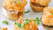 Crab Cake Stuffed Mushrooms Crab Cake Stuffed Mushrooms