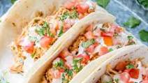Slow Cooker Cilantro Lime Chicken Tacos Slow Cooker Cilantro Lime Chicken Tacos