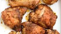 Crispy Baked Chicken Thighs and Legs Crispy Baked Chicken Thighs and Legs