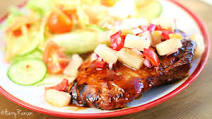 Glazed Teriyaki Pork Loin Steaks Glazed Teriyaki Pork Loin Steaks