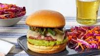 Monterey Jack Beyond Burger™ with Guacamole & Spicy Peppers Monterey Jack Beyond Burger™ with Guacamole & Spicy Peppers